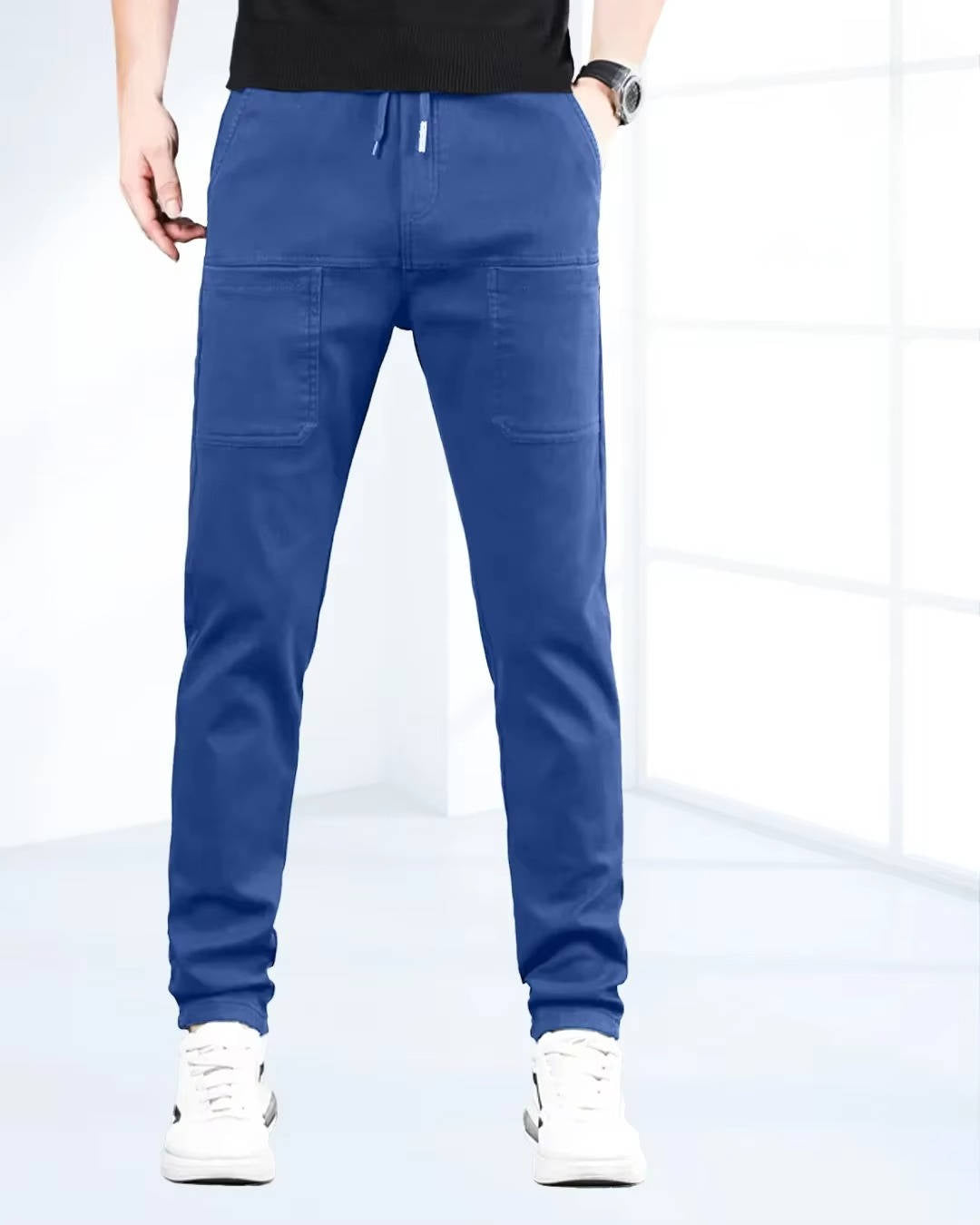 Men's FlexFit Utility Pants with Multiple Pockets