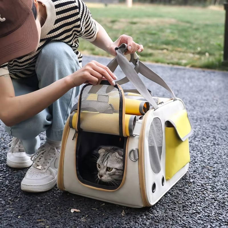Comfortable Pet Travel Carrier for Cats and Small Dogs
