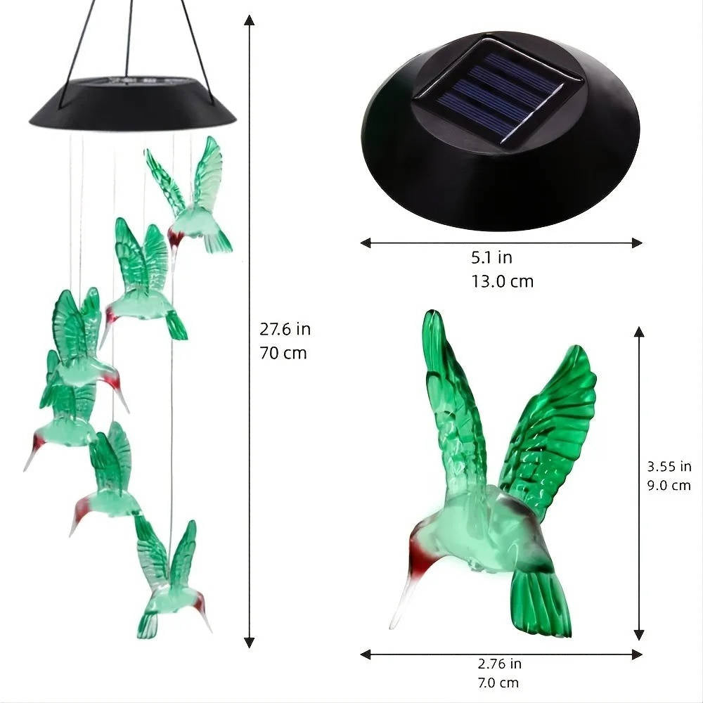 Radiant Solar Harmony Chimes