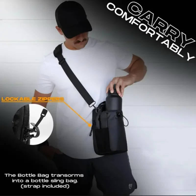 Compact Fitness Bag with Magnetic Grip