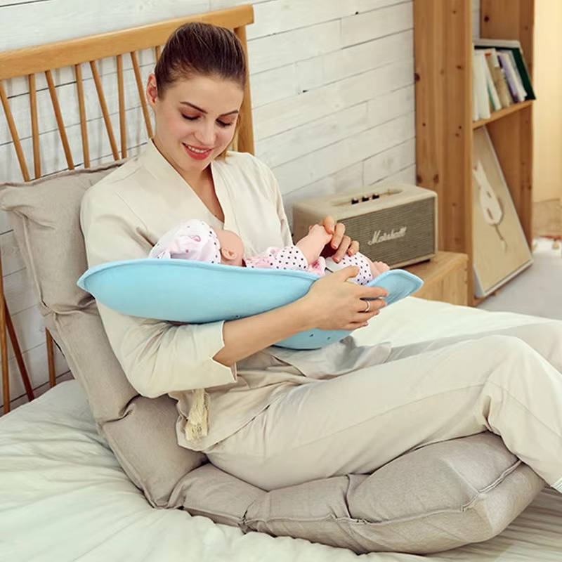 CozyNest Infant Feeding Support Pillow
