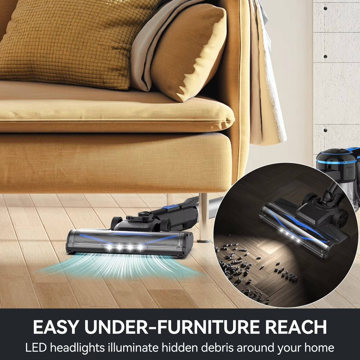 Wireless Home Cleaning Solution with Powerful Suction