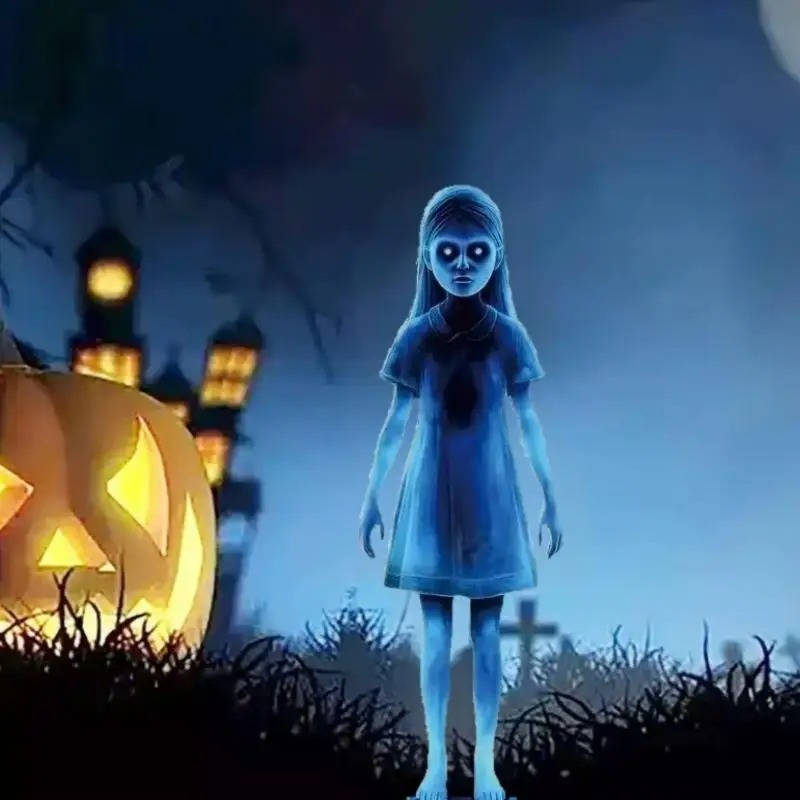 Creepy Spirit Yard Stakes for Spooktacular Halloween Decor