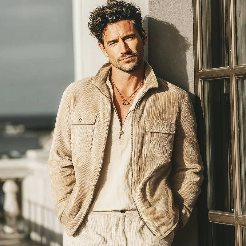 Rugged Cotton Jacket for Every Occasion