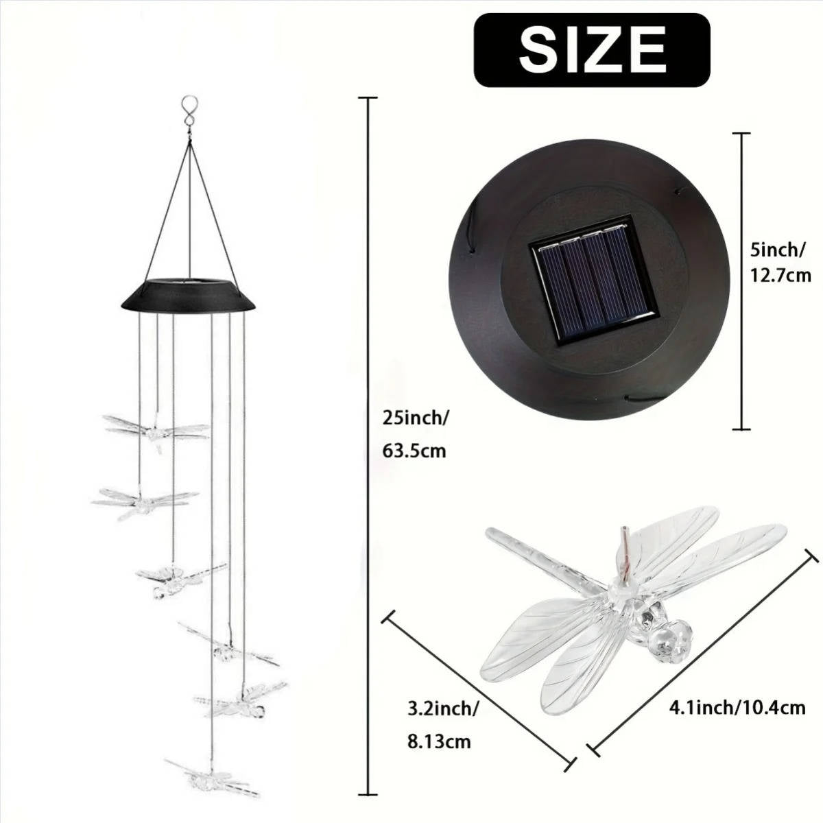 Radiant Solar Harmony Chimes