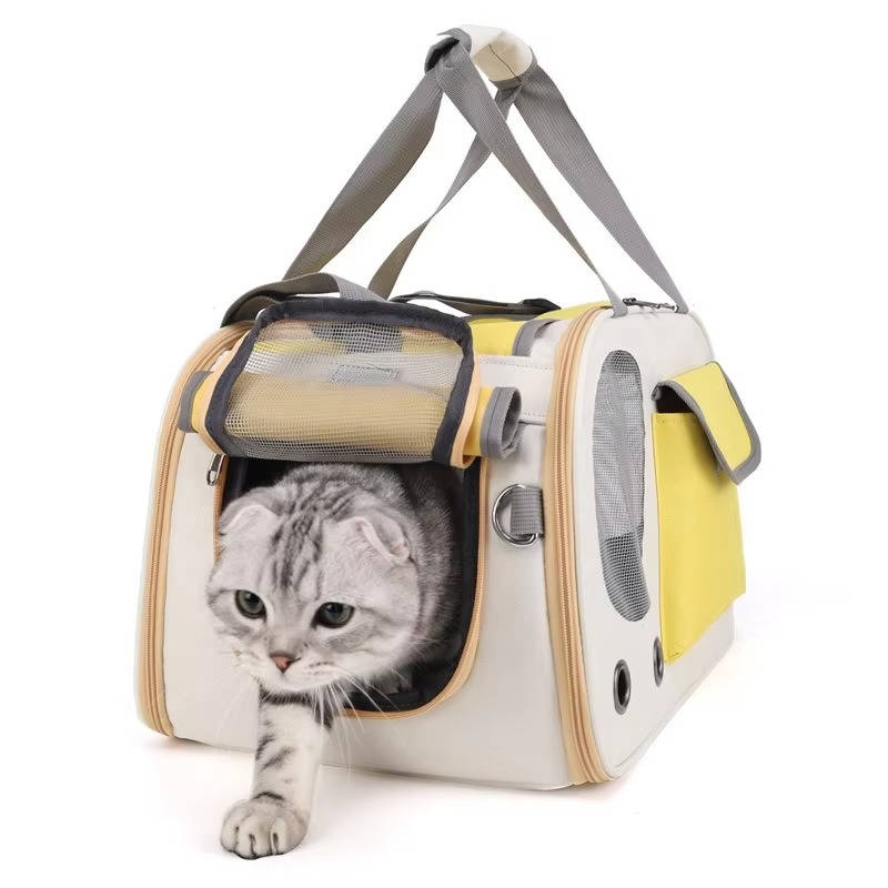 Comfortable Pet Travel Carrier for Cats and Small Dogs