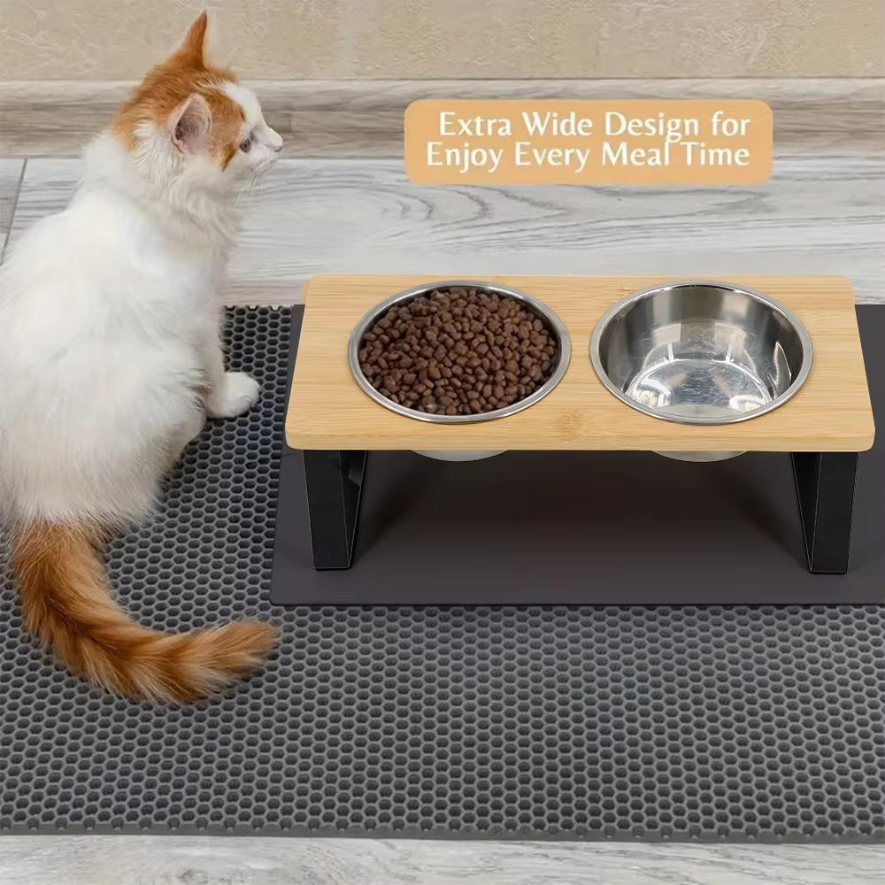 Comfort Elevated Feeding Station for Cats