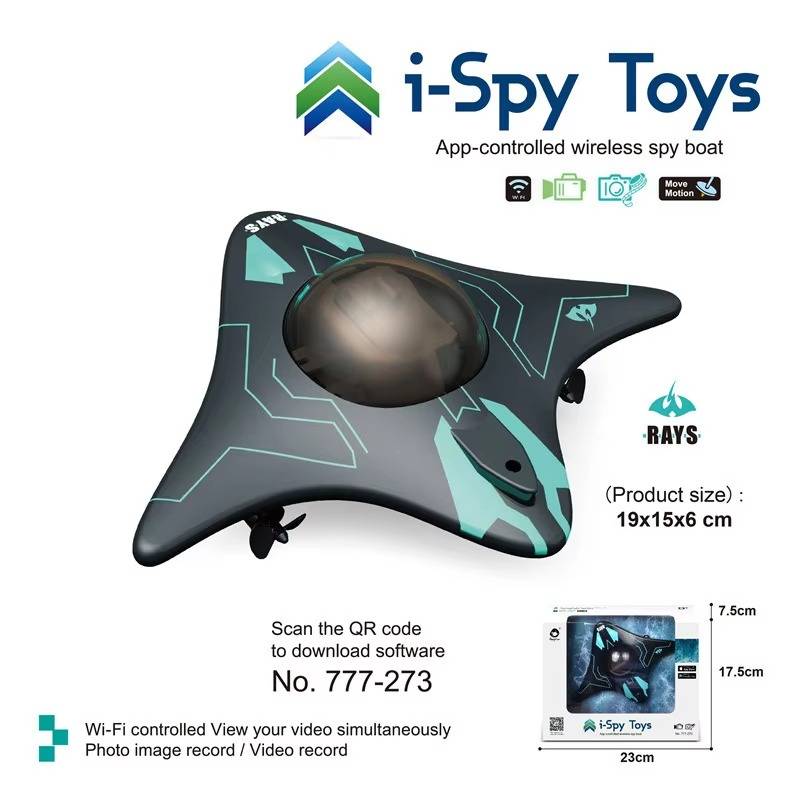 Underwater Explorer Drone with Live Streaming Camera