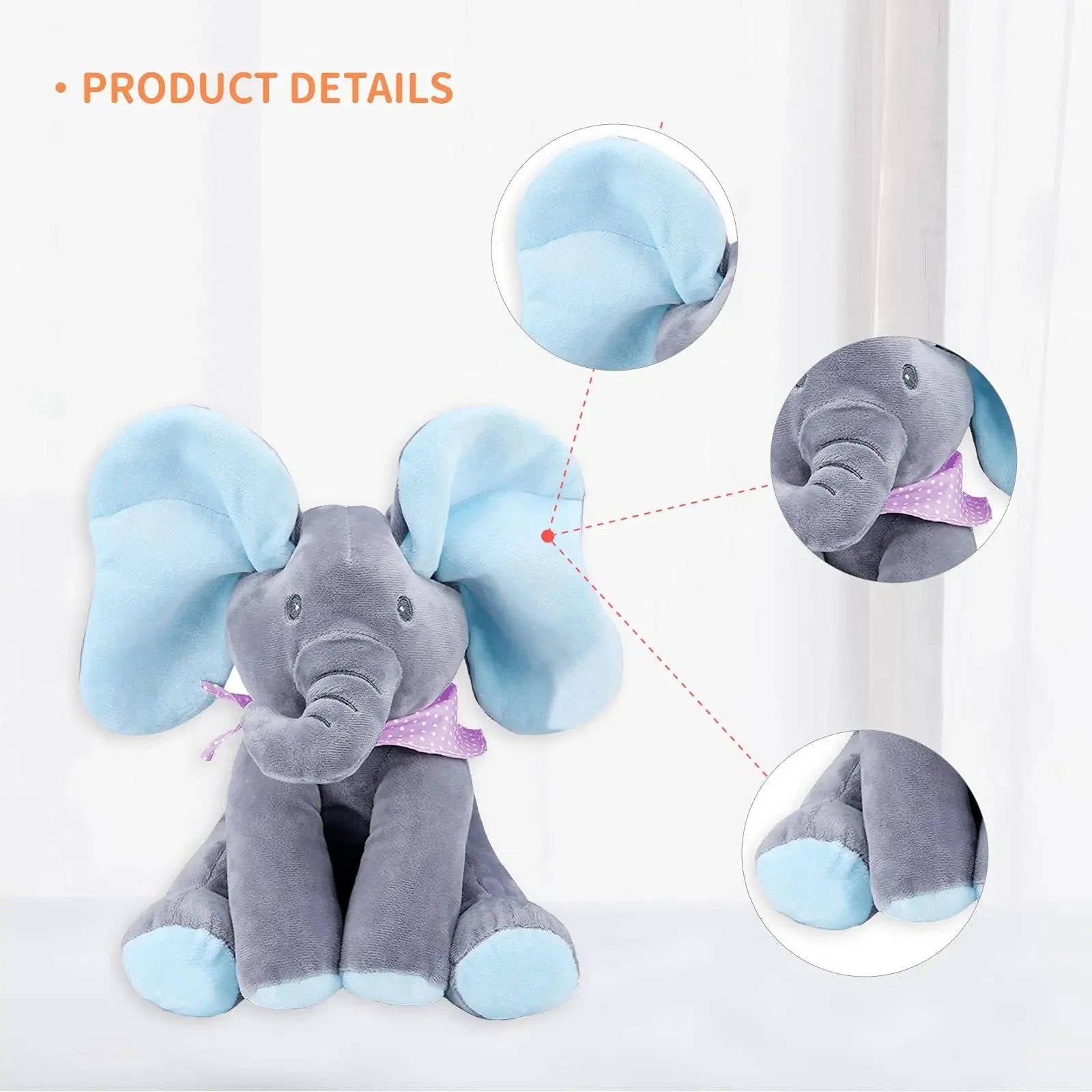Giggle Buddy Interactive Elephant Toy