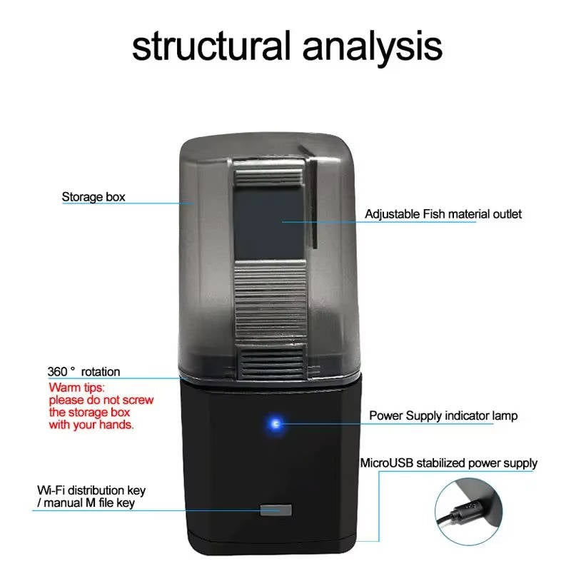 Smart AquaFeeder for Stress-Free Fish Feeding