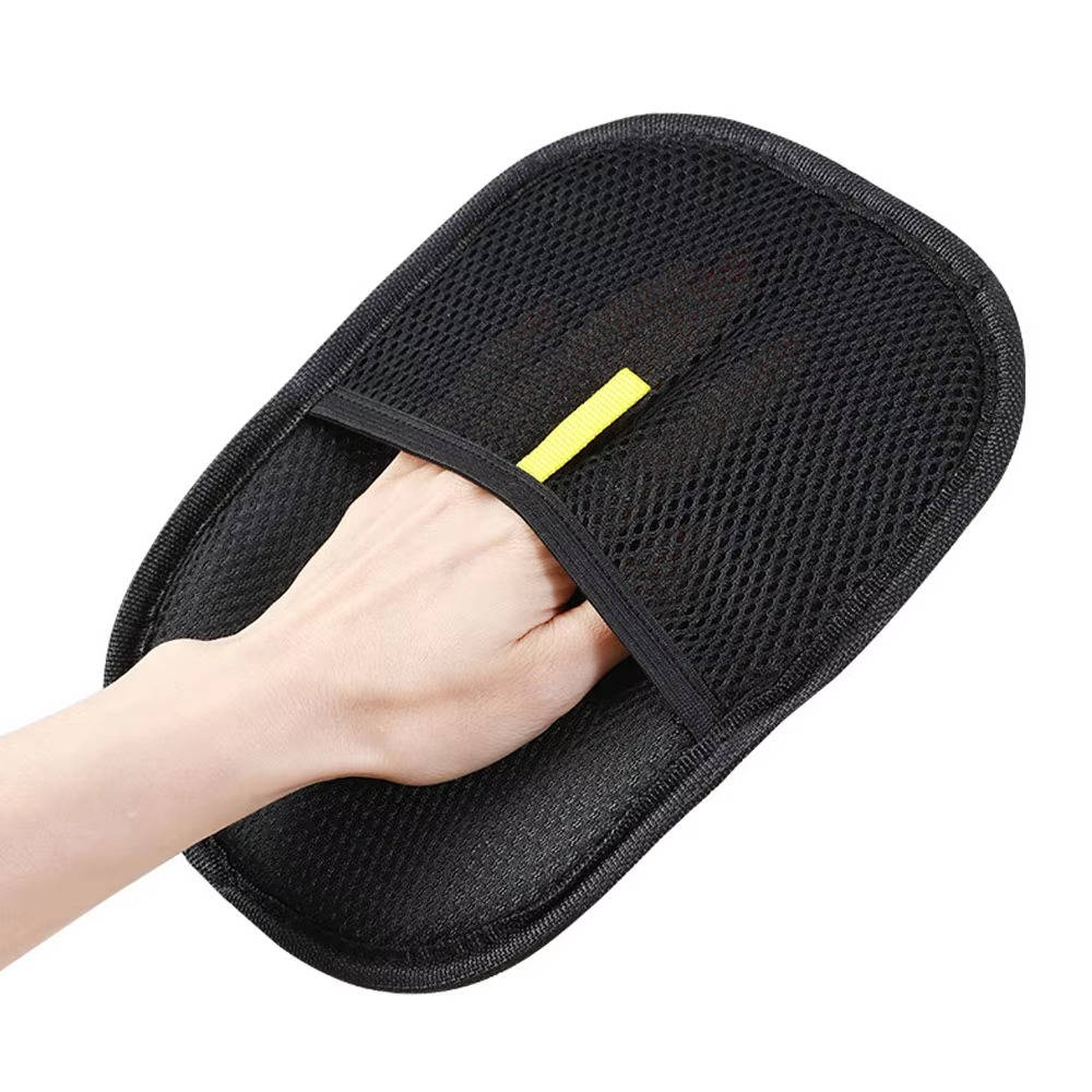 2-Pack Pet Grooming Glove Set for Effortless Hair Removal