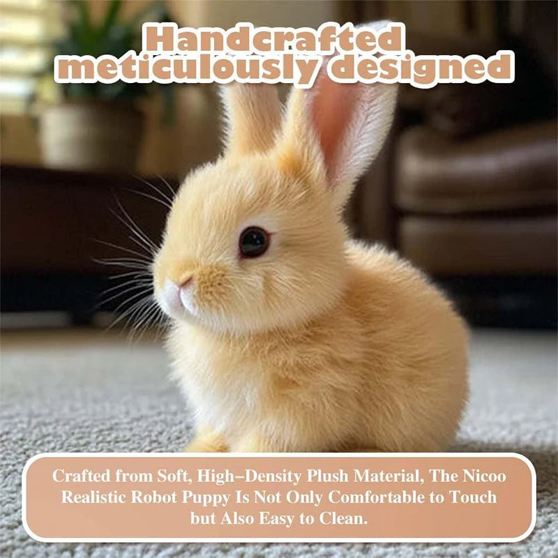 Lifelike Bunny Companion for Easter Celebrations