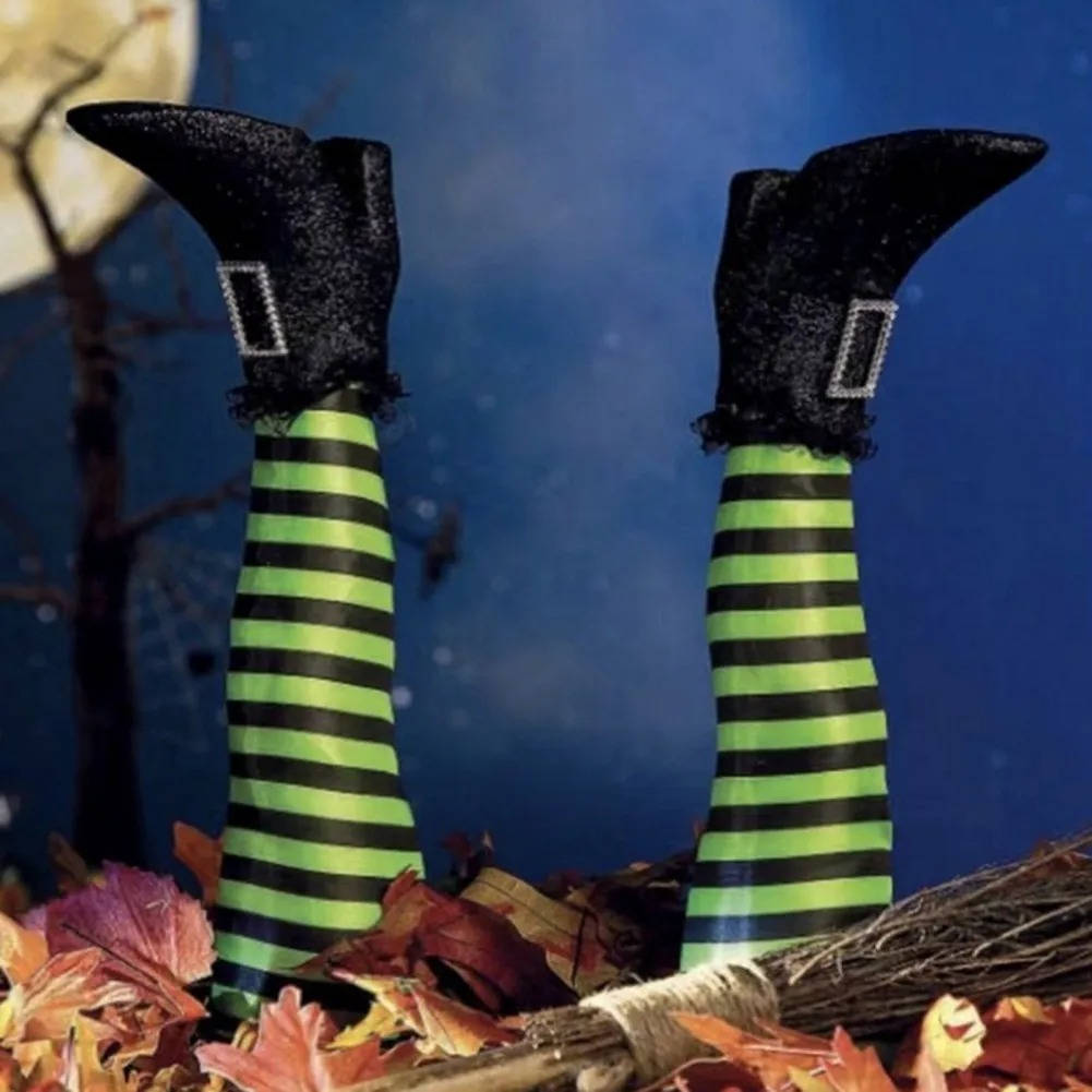 Spooky Legs Halloween Yard Decor