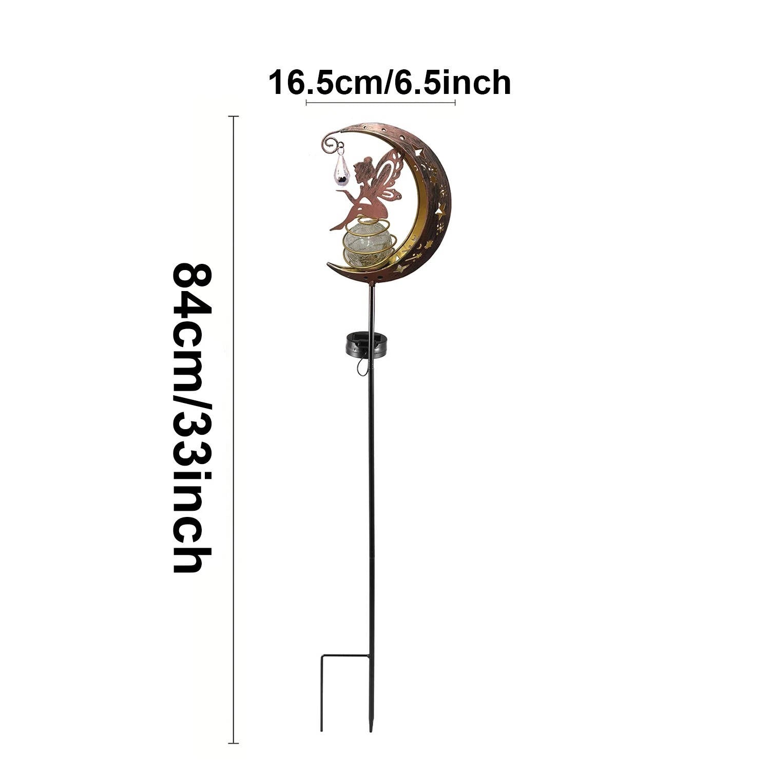 Enchanting Solar Fairy Moonlight Garden Stakes