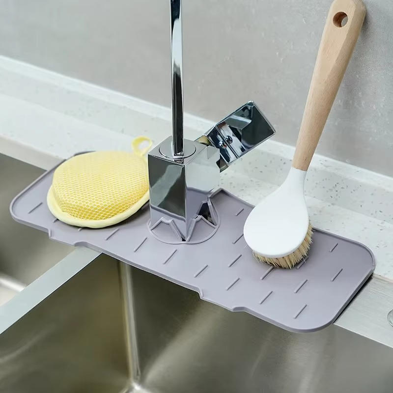 Ultimate Splash Guard for Kitchen and Bathroom Faucets