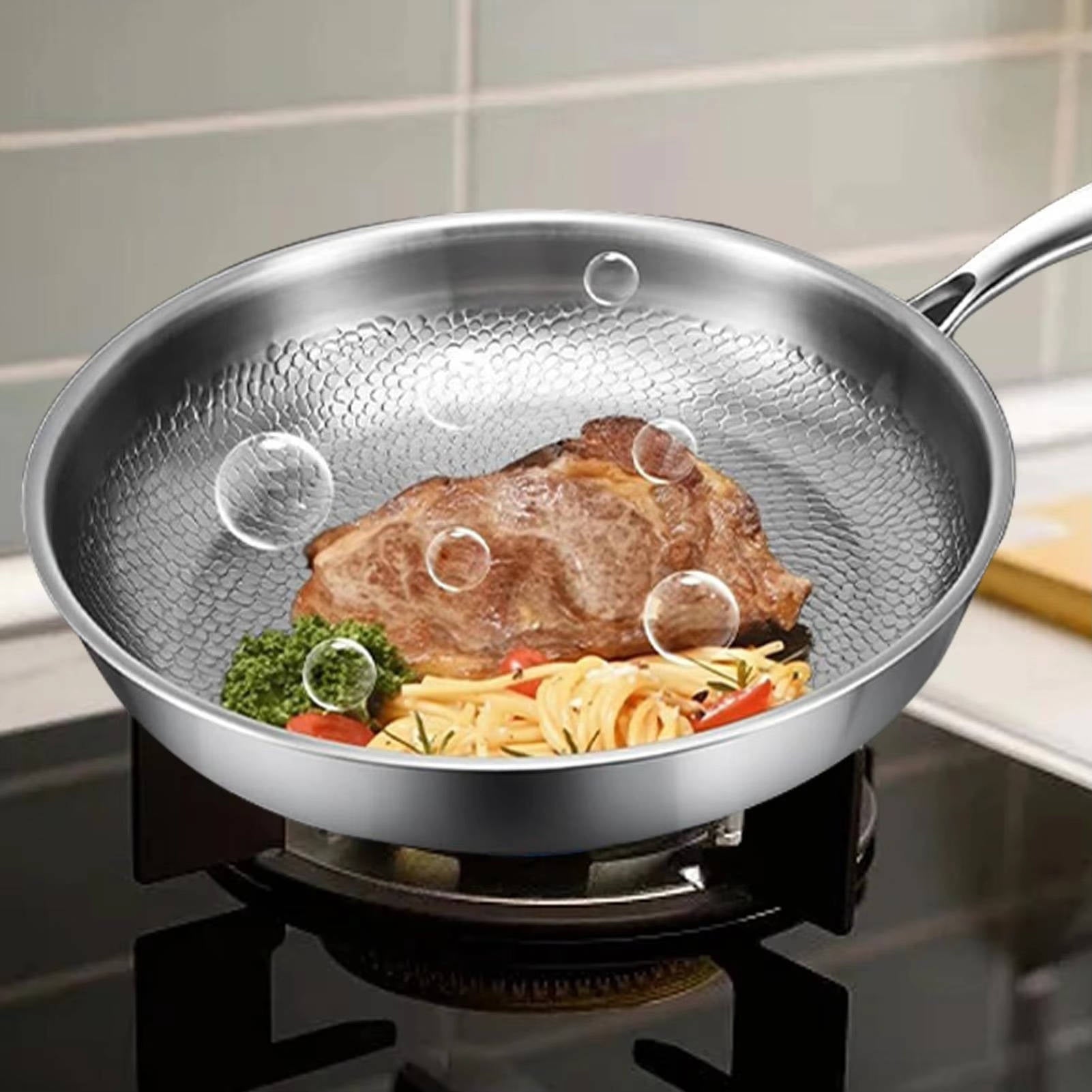 Eco-Friendly Non-Stick Cooking Pan for Effortless Meals
