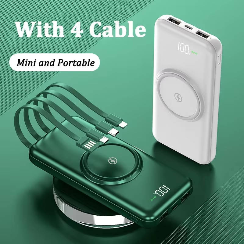 High-Capacity 20,000mAh Mobile Power Bank