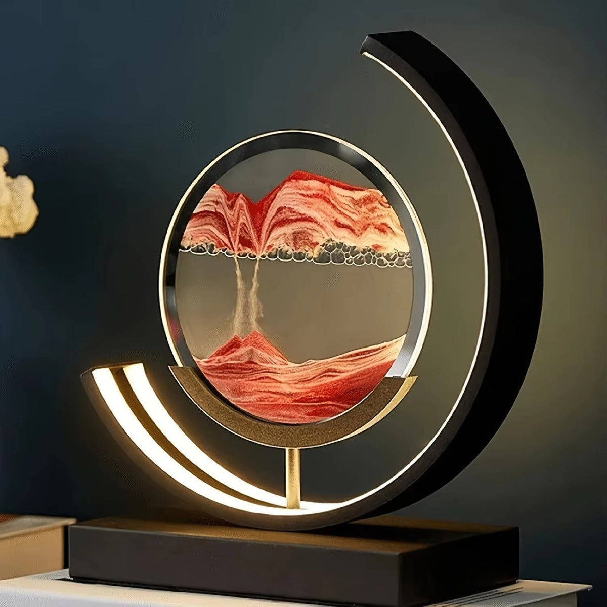 Dynamic Sand Display: A Mesmerizing Desk Companion
