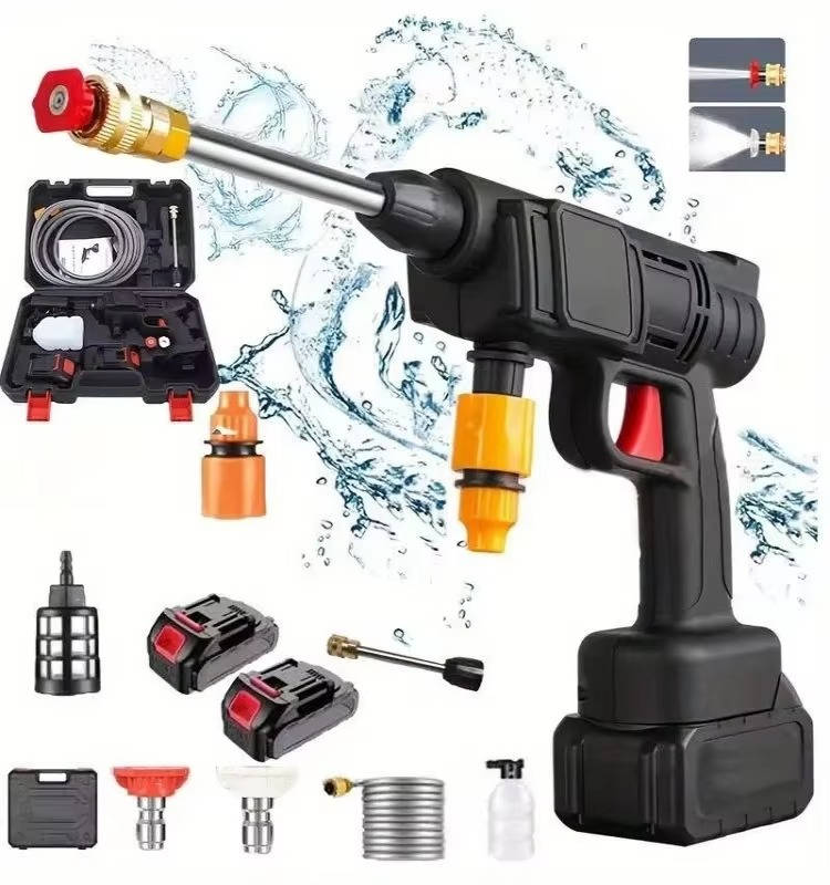 Rechargeable Portable Power Spray Gun for Effortless Cleaning