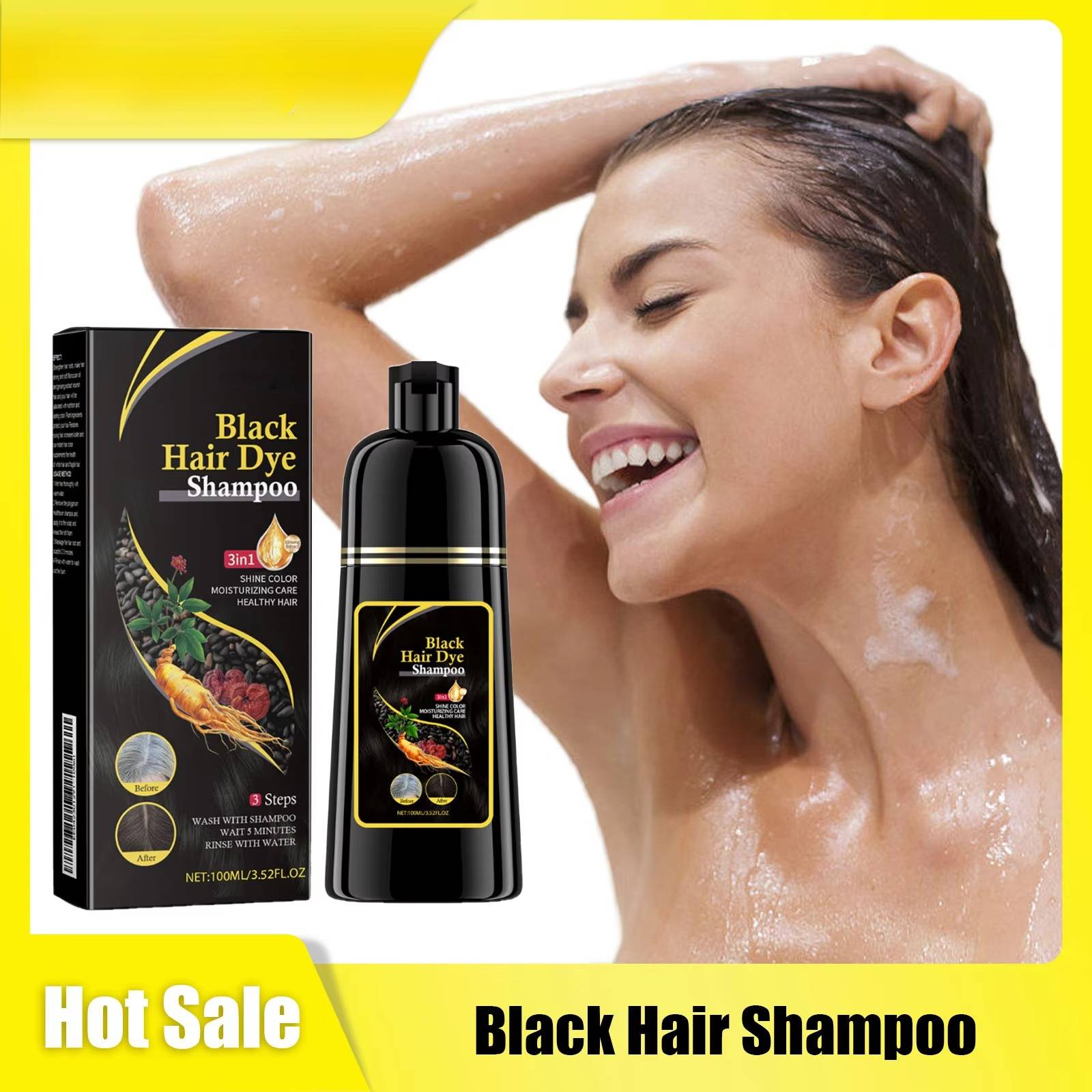 Revitalizing Dark Hair Shampoo Treatment