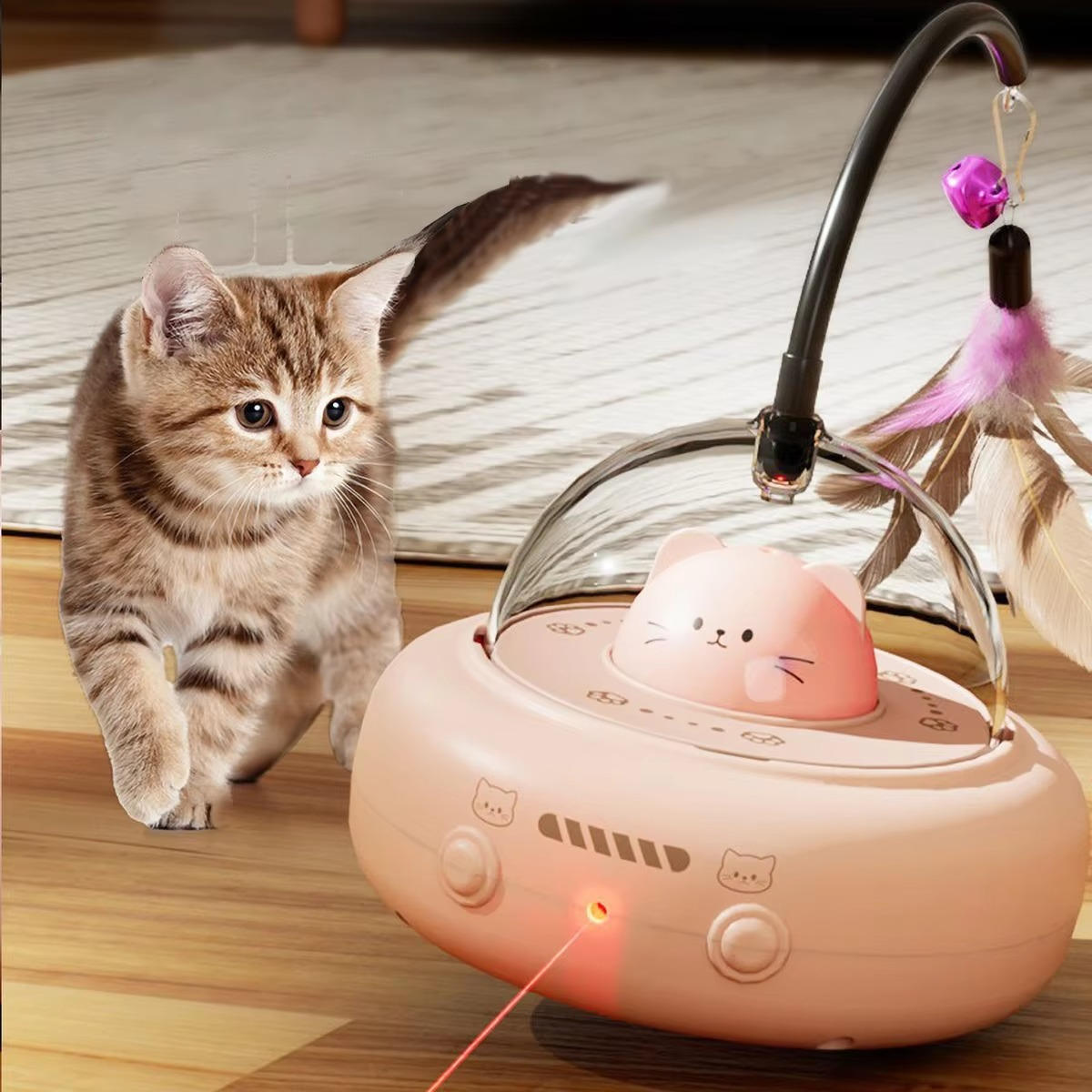 Dynamic Playtime Cat Companion