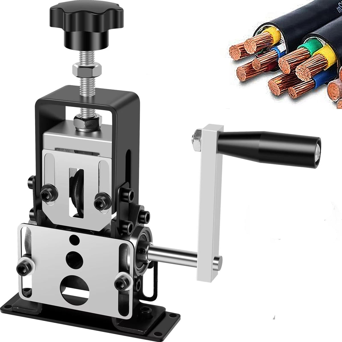 Precision Cable Stripper with Dual Operation