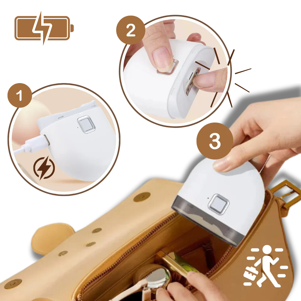 Smart Dual-Speed Nail Trimmer for Effortless Grooming