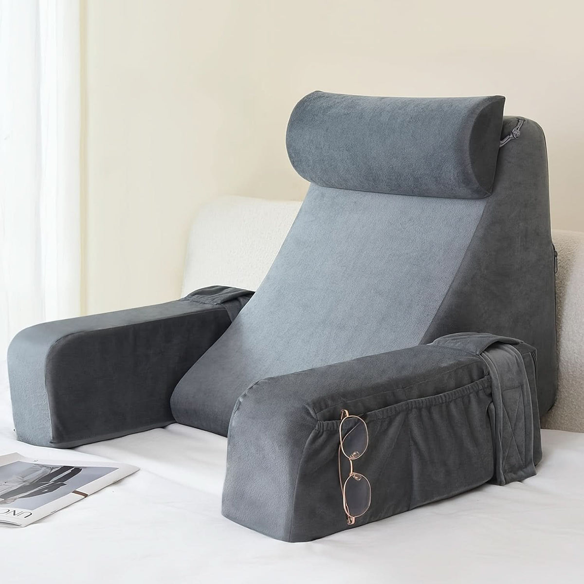 SnoozeEase – Ergonomic Nap Cushion for Office Comfort