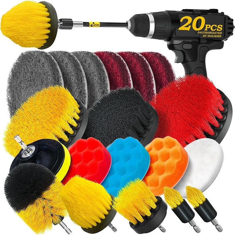 Ultimate Power Cleaning Brush Set