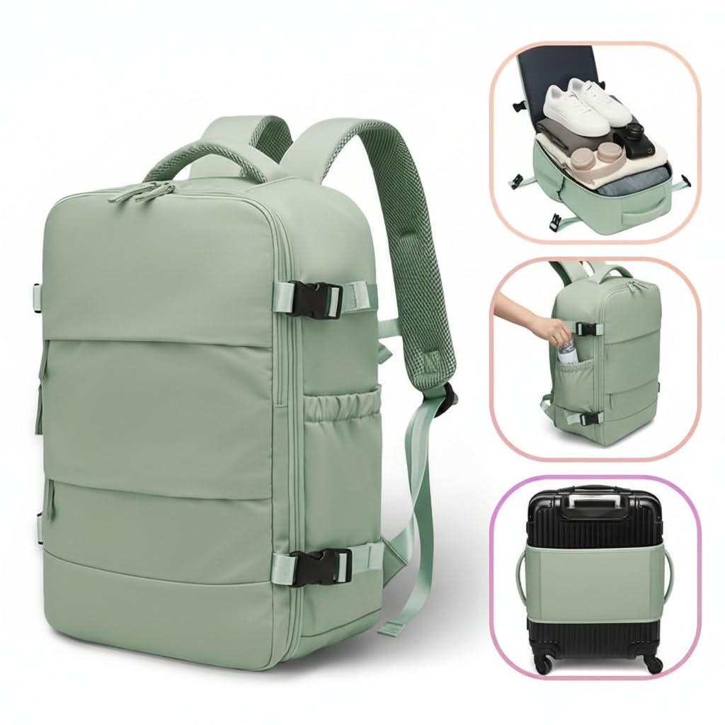 Effortless Travel Compression Backpack Kit