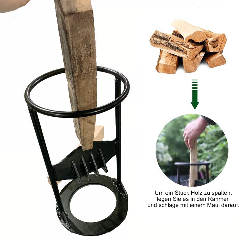 Heavy-Duty Manual Firewood Splitting Tool