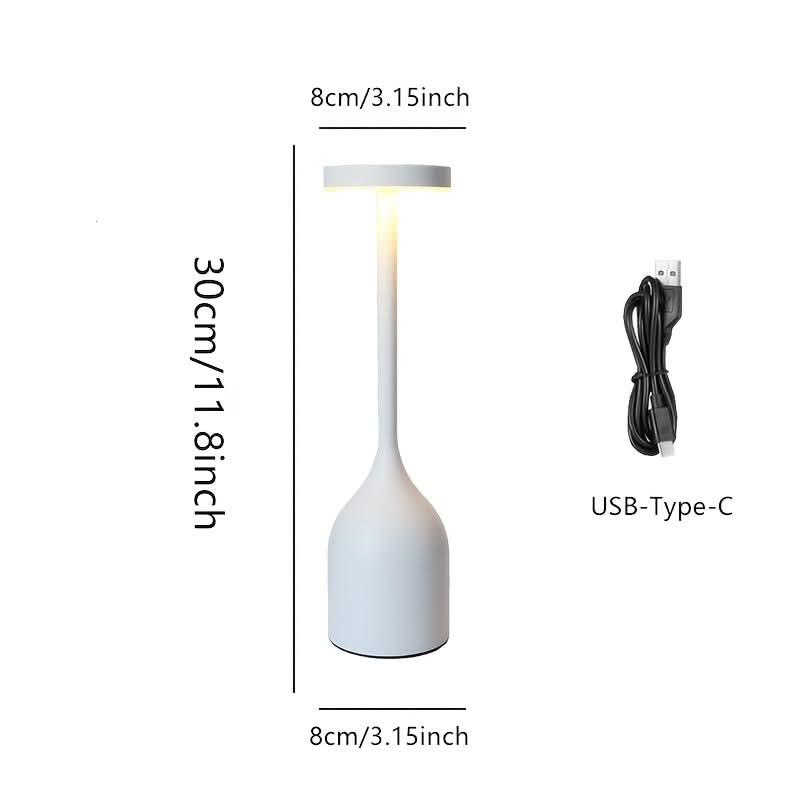 Elysian Light – Rechargeable Table Lamp for Serene Spaces