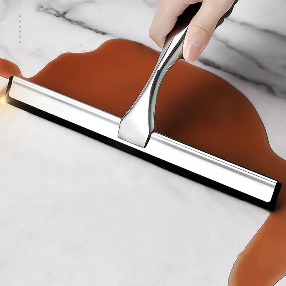 CrystalClear – Premium Stainless Steel Shower Squeegee