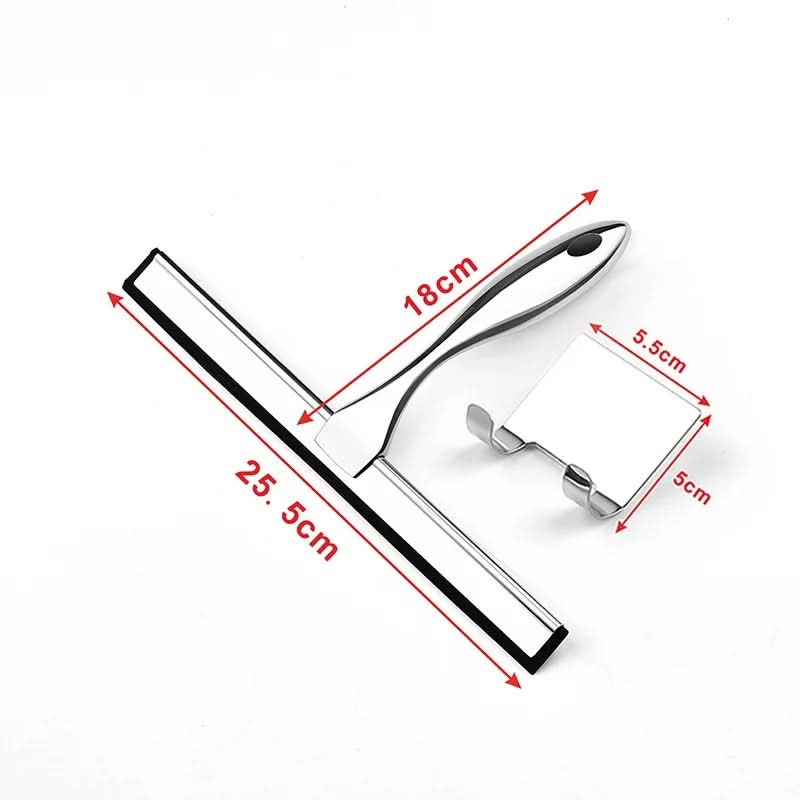 CrystalClear – Premium Stainless Steel Shower Squeegee