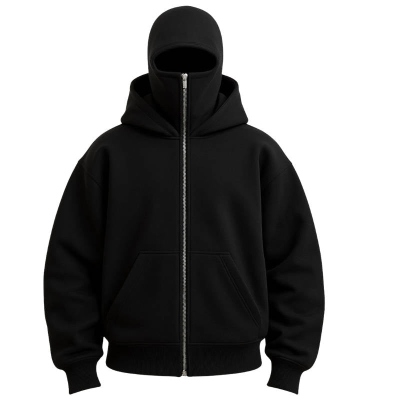 All-Weather Full Zip Balaclava Sweatshirt