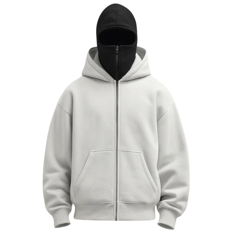 All-Weather Full Zip Balaclava Sweatshirt