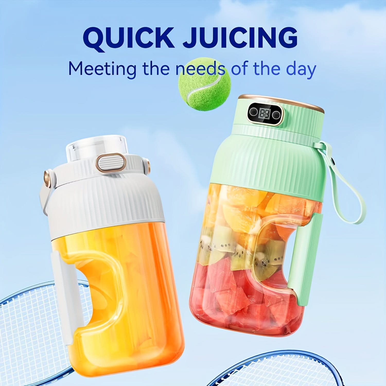 BlendMaster Pro – Versatile Portable Juicer for Fresh Beverages