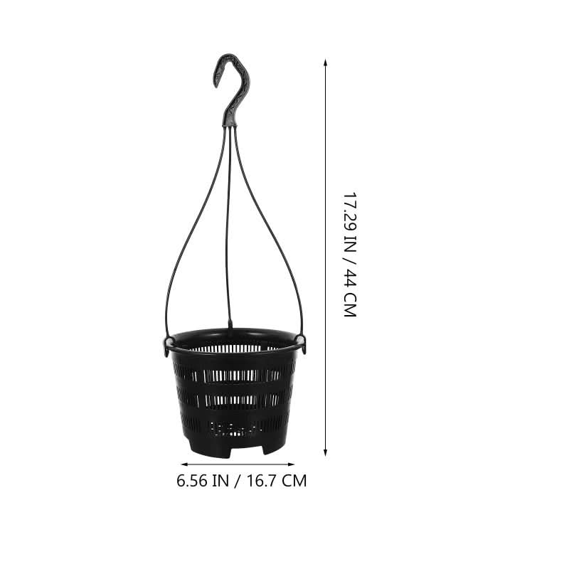 Space-Saving Hanging Planter Set for Orchids and Blooms