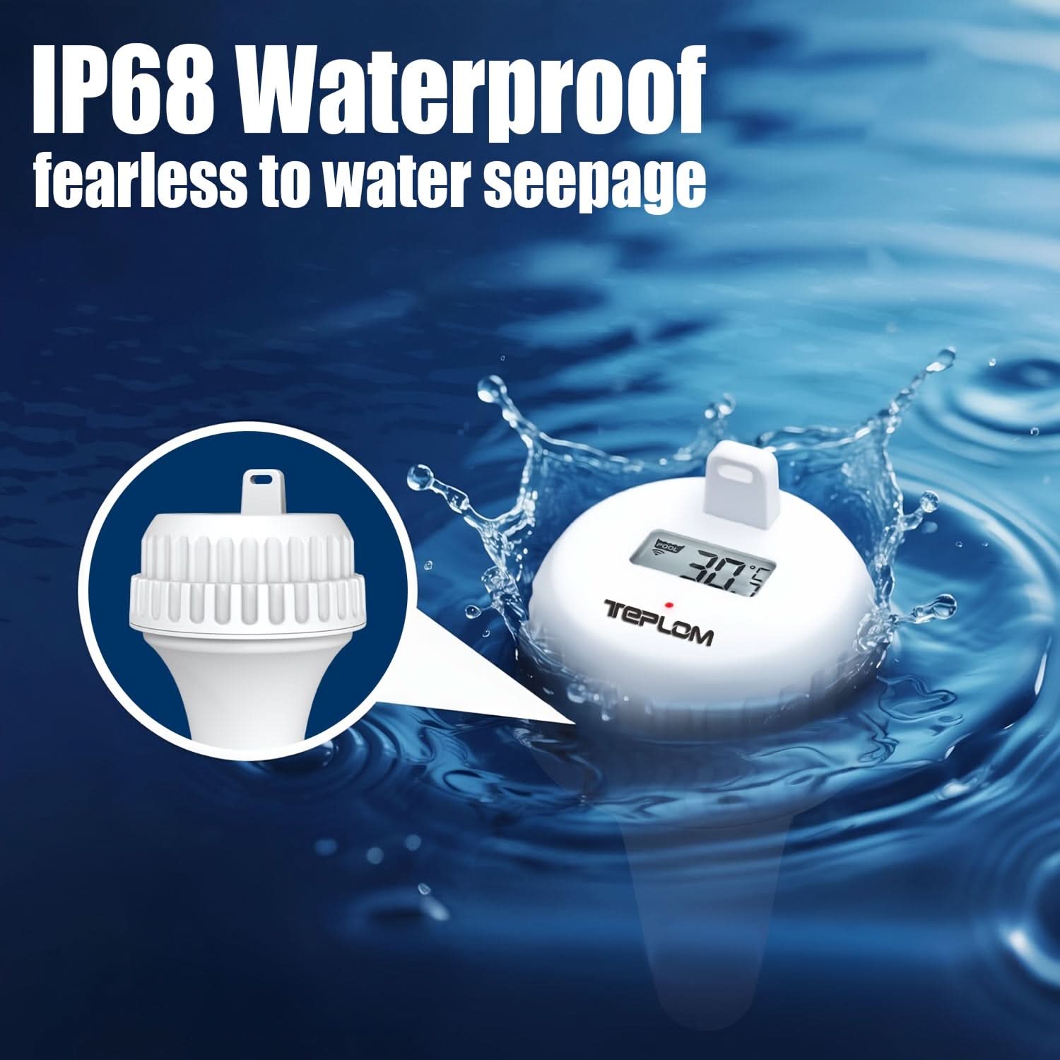 AquaSense – Smart Floating Pool Temperature Monitor