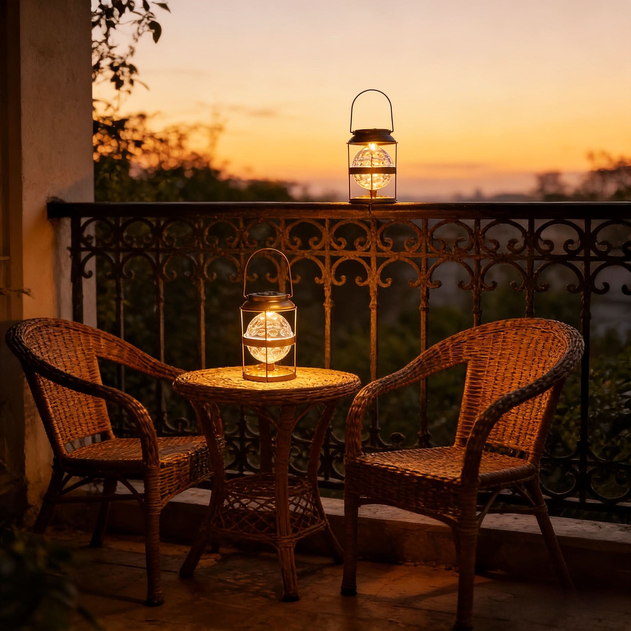 SolaraGlow – Solar-Powered Hanging Lantern for Outdoor Spaces
