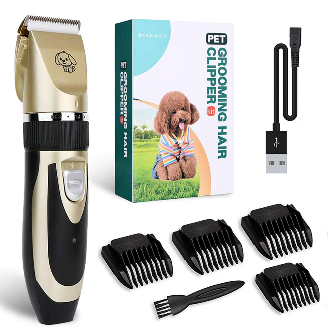 Whisper-Quiet Pet Grooming Clipper for All Breeds