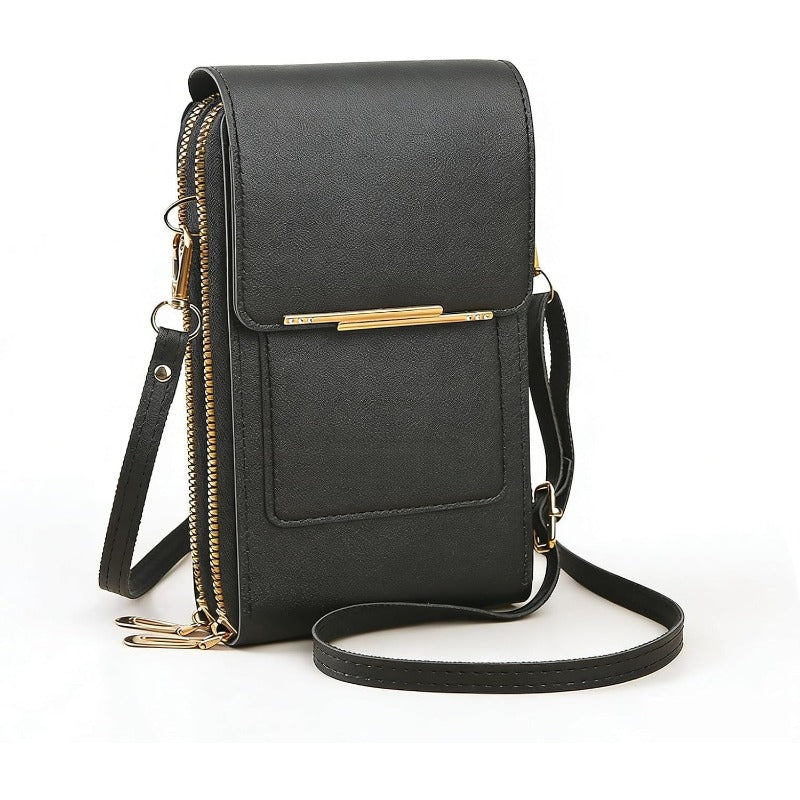 Secure Slim Phone Pouch – Anti-Theft Crossbody Organizer