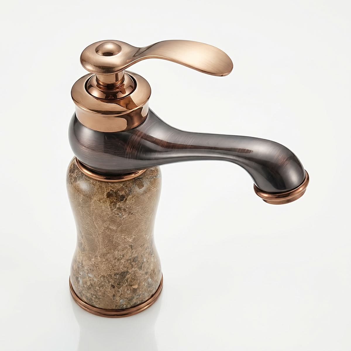Elegant Marble-Inspired Faucet for Modern Bathrooms
