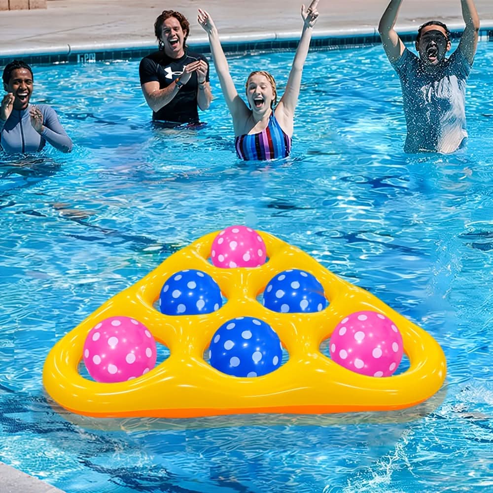 AquaFun Triangular Toss Game for Ultimate Water Play