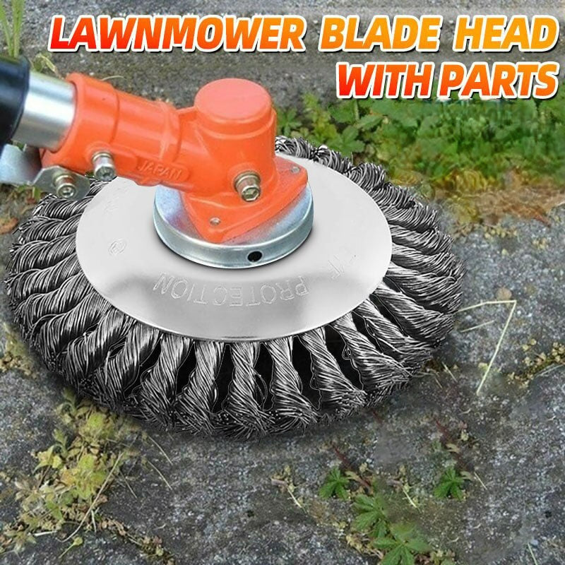 Trimmer Blade for Grass and Weeds – Steel Cutting Tool