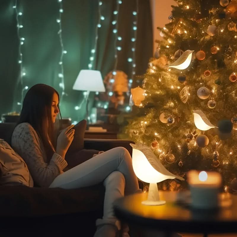 Aviary Glow – Elegant Bird Lamp for Seasonal Home Ambiance