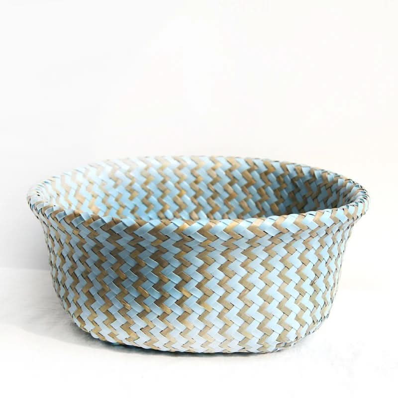 Boho Bliss – Handcrafted Wicker Storage Basket