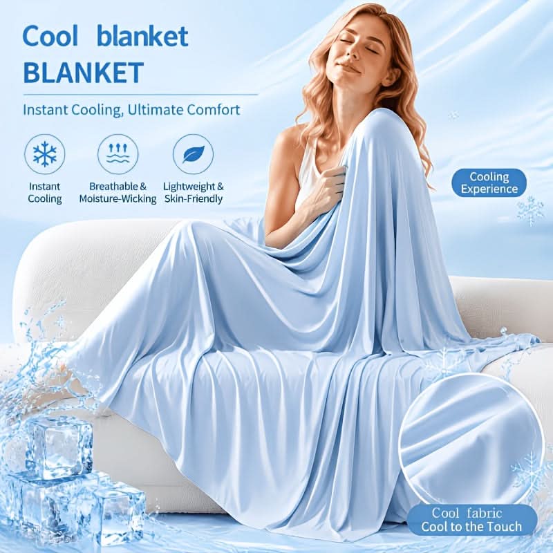 SLEEPWELL – Breathable Lightweight Blanket for Ultimate Relaxation