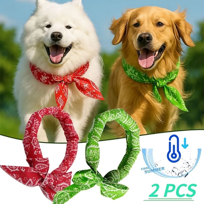 ChillPaws – Reusable Cooling Bandanas for Pets