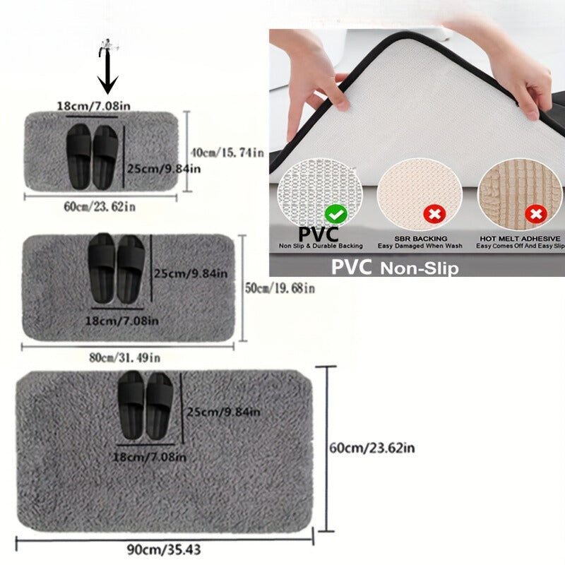 Plush Bath Mat for Comfort - Tranquility